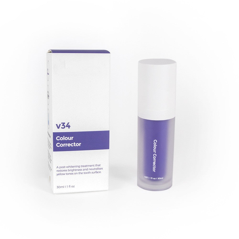V34 Tooth Whitening Essence Purple Mousse Toothpaste