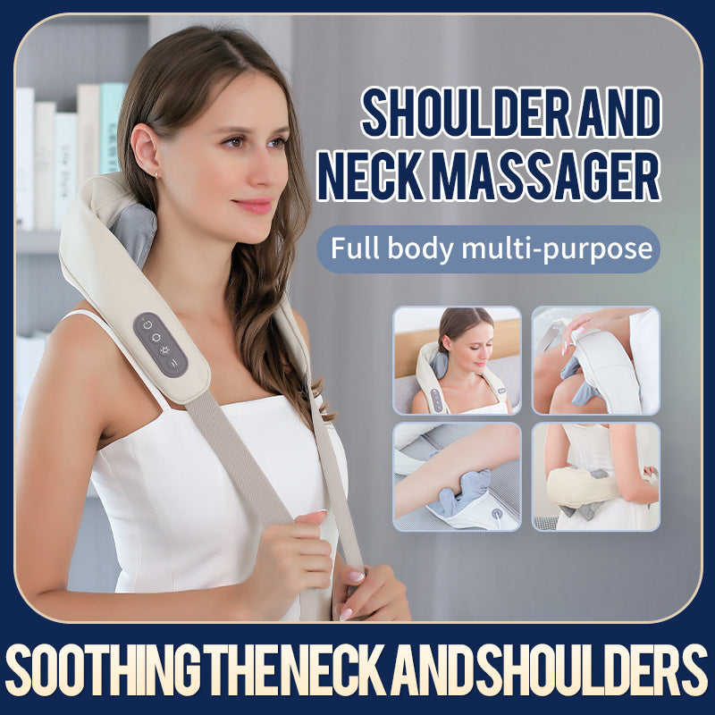 Household Electric Clip Massage Shawl Neck Massager