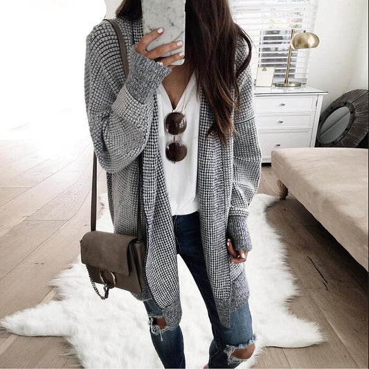 Cardigan coat