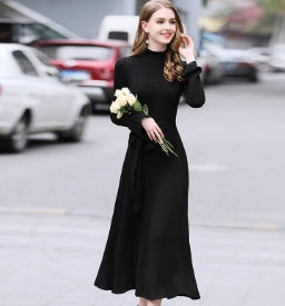 Long sweater women dress