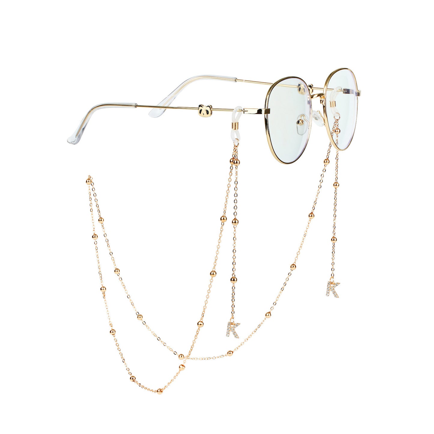 Letter Glasses Chain Fashion Star Butterfly Sun