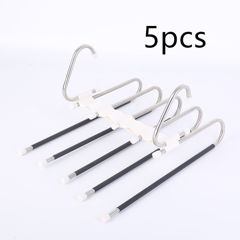 Folding pants hanger