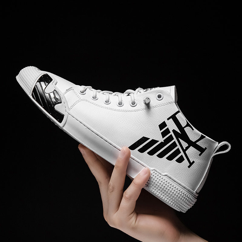 New Trendy Shoes Korean SportsCasual White Shoes