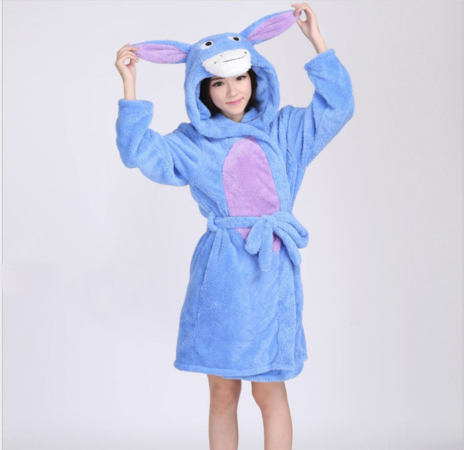 Cartoon One-piece Pajamas Nightgown