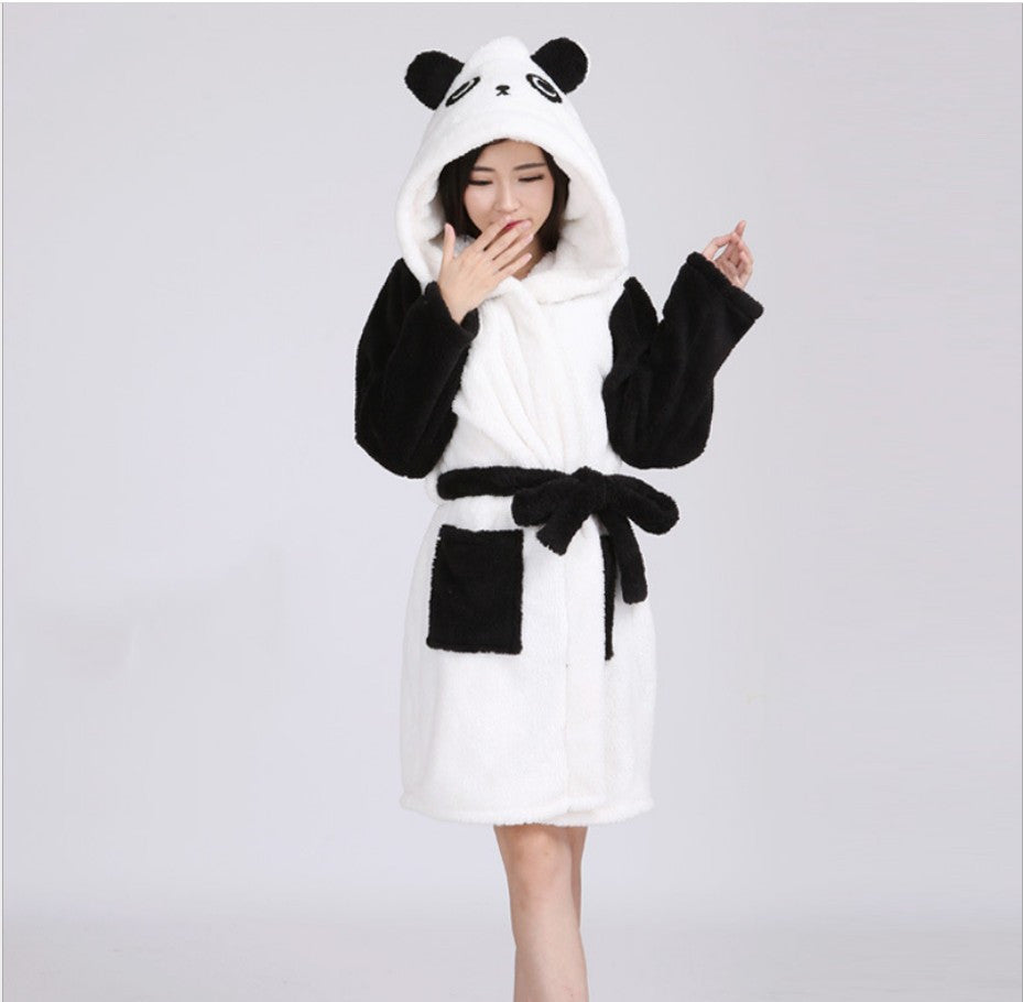 Cartoon One-piece Pajamas Nightgown