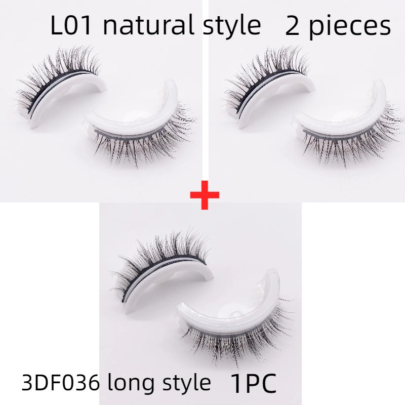 Natural Type Self-adhesive False Eyelashes Can Be Repeated