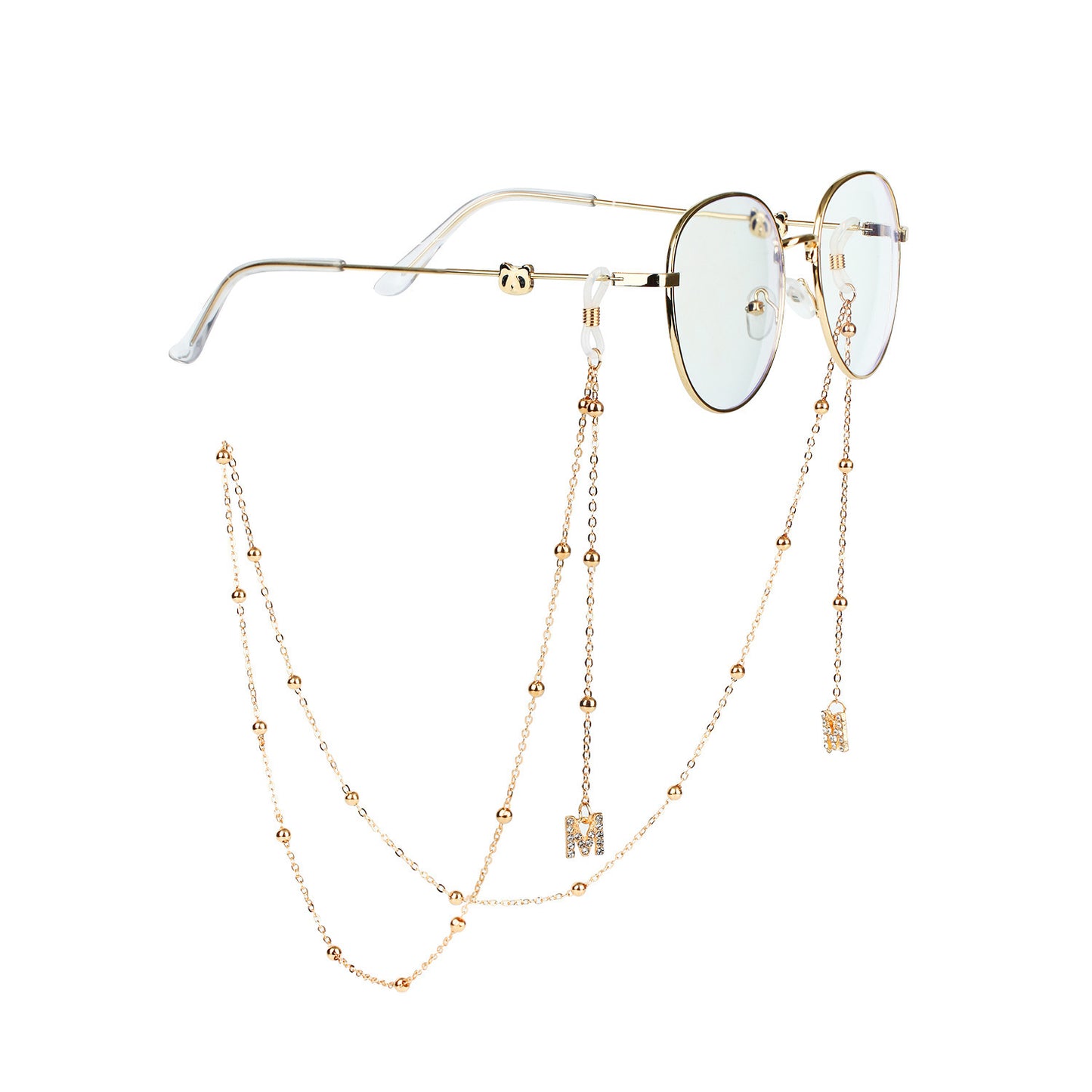 Letter Glasses Chain Fashion Star Butterfly Sun