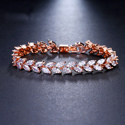 Fashion horse eye zircon bracelet