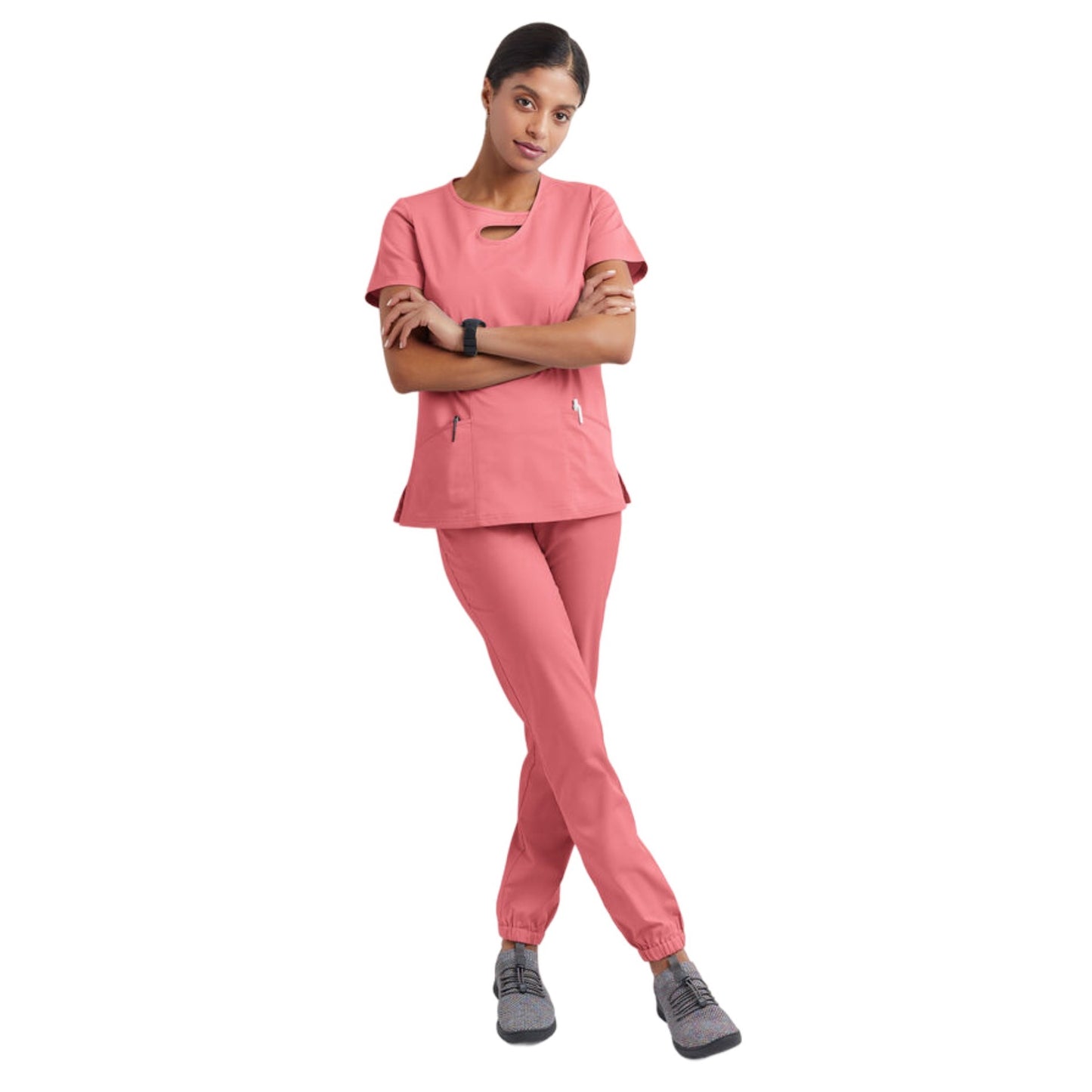 Short Sleeve Hollow Work Clothes Hospital Operating Room Hand-washing Clothes Suit