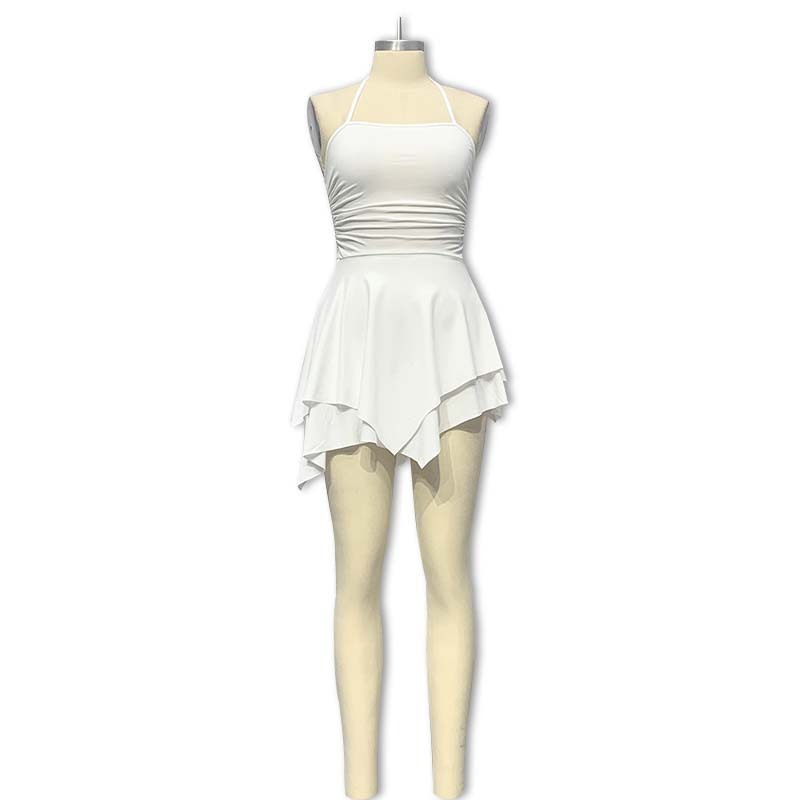 Irregular Design Short Dress Women